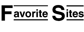 Favorite Sites